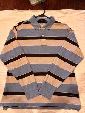 Cremieux Long Sleeve Polo